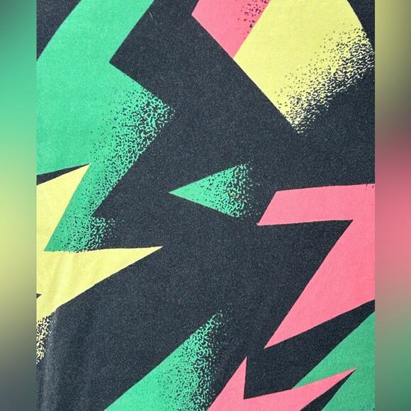 Jordan Jumpman Air Multicolor All Over Print Vintage Short Sleeve T-Shirt Small - Picture 6 of 10